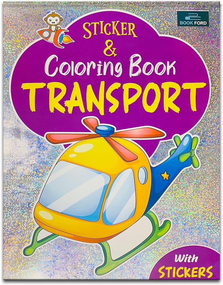 Sticker colorg book