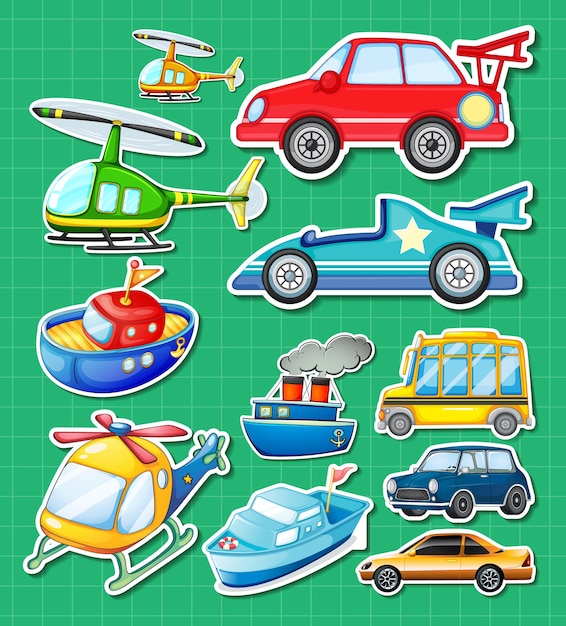 Page bus coloring book images