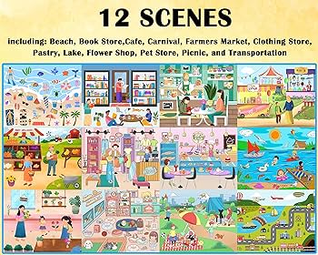 Pcs stickerscoloring book for toddlers