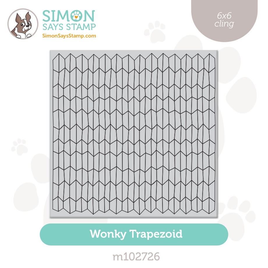 Simon says cling stamp wonky trapezoid m stamptember â simon says stamp