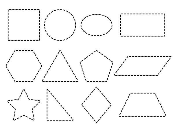 Trapezoid pattern stock photos pictures royalty