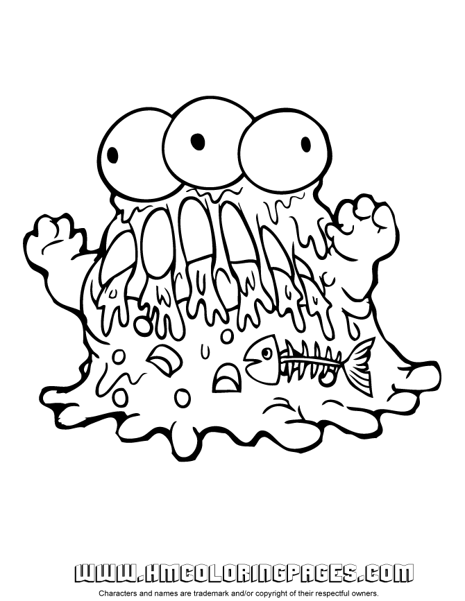 Trash pack coloring page monster coloring pages coloring pages cute coloring pages