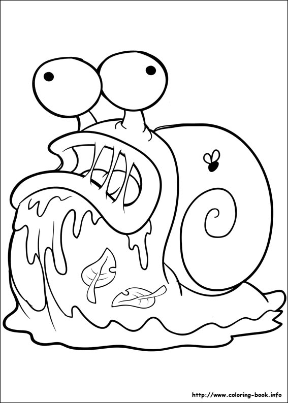 The trash pack coloring picture