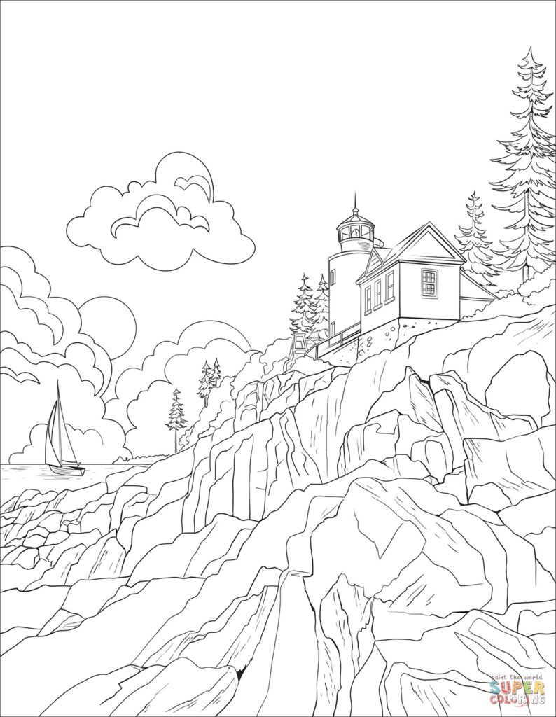 Free printable travel coloring book pages while were stuck at home