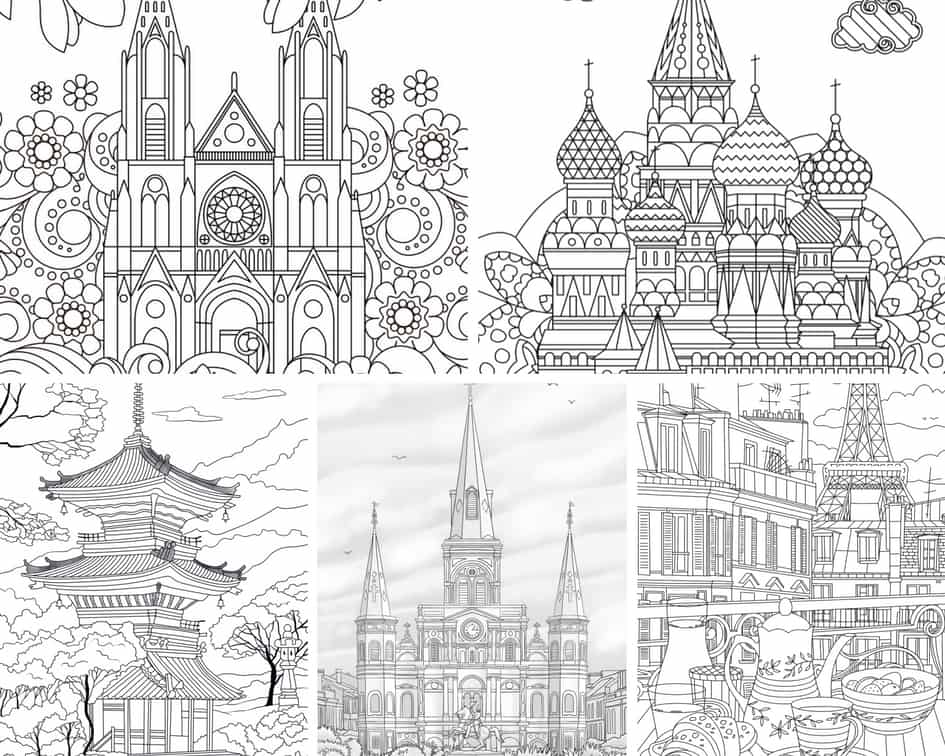 Traveling â coloring pages â favoreads coloring club