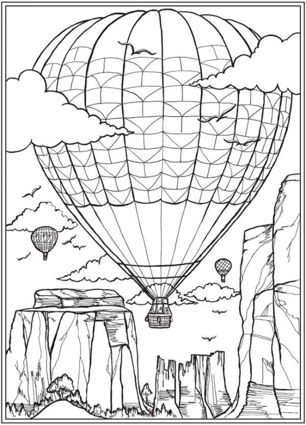 Free travel themed coloring pages â
