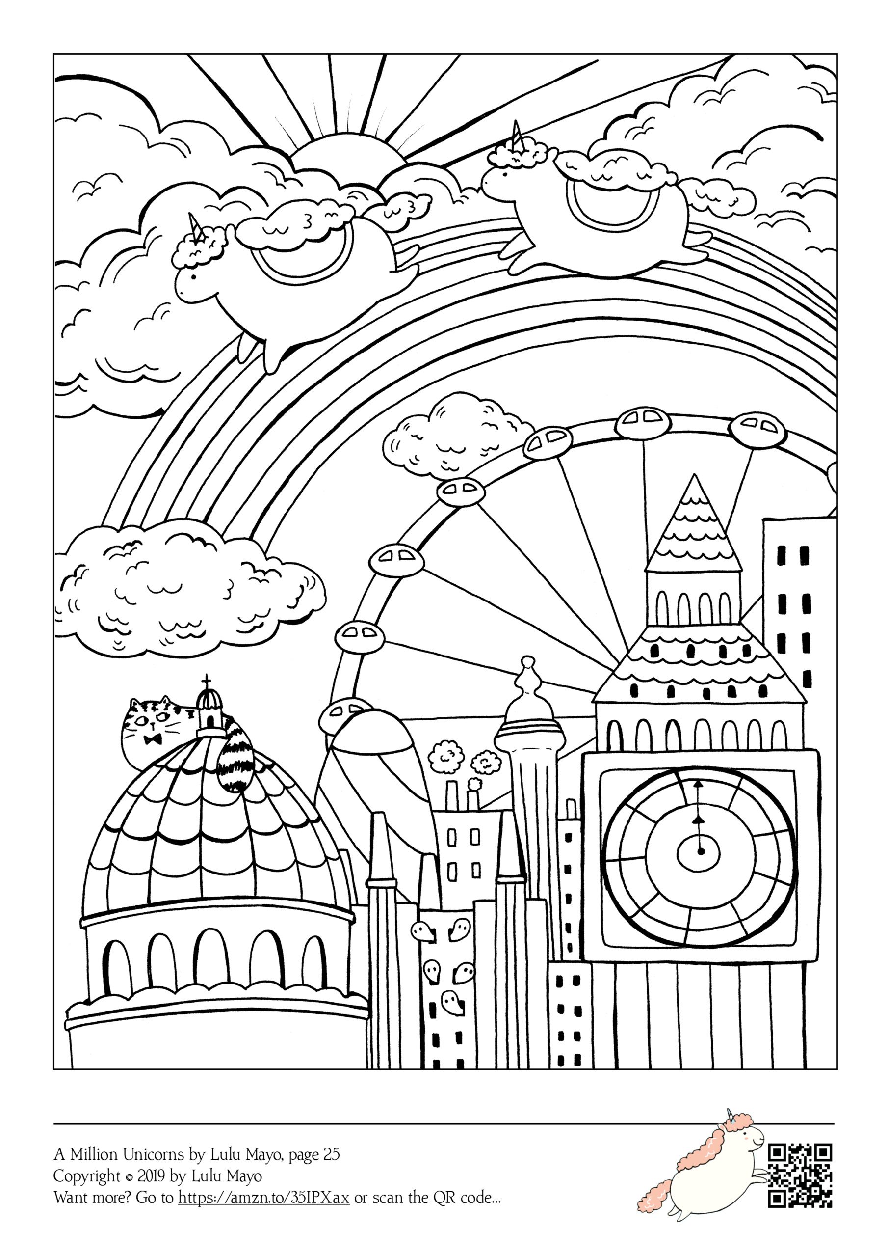 Free downloadable colouring pages for adults