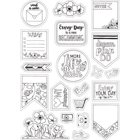 Sizzix color your planner