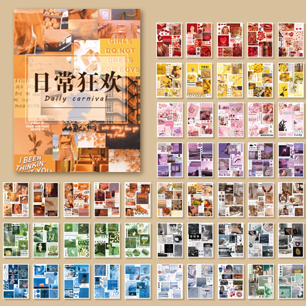 Kawaii scrapbook washi stickers set sheets candy color daily life scenery travel sticker adhesive decorative label for scrapbooking journals stationery planners diary envelope album journal cards
