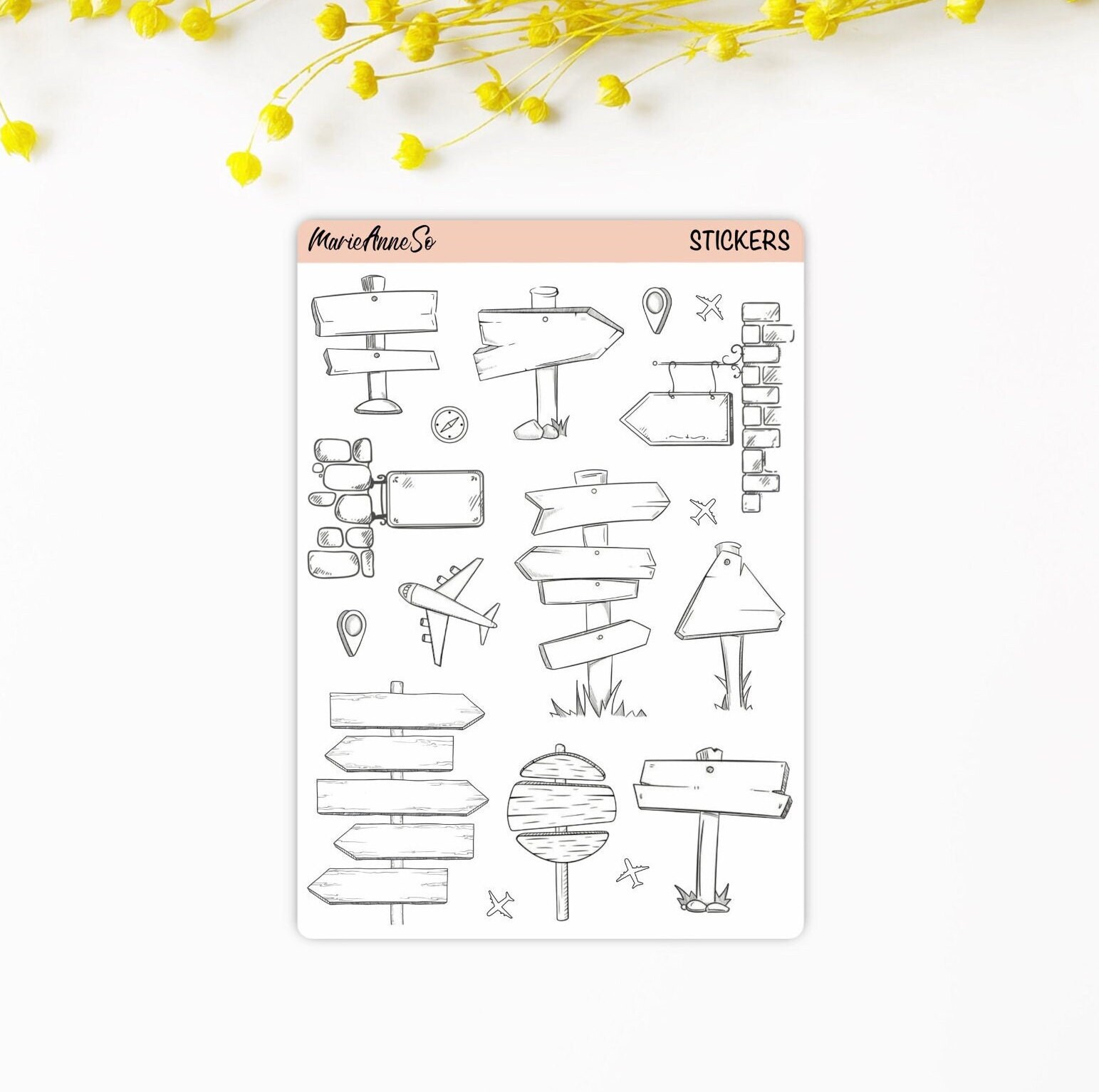 Coloring stickers travel i sticker sheet to plete