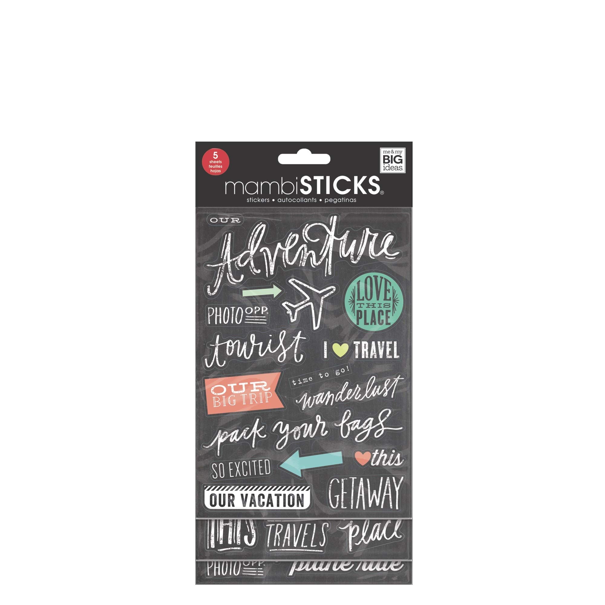Me my big ideas mambichips chipboard stickers