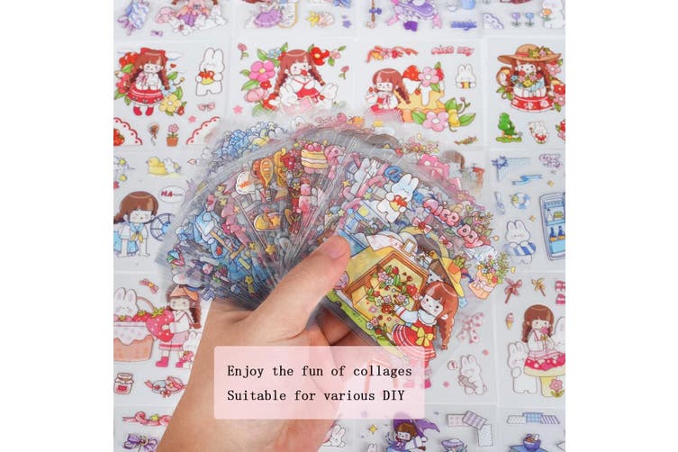 Buy kawaii cartoon girl scrapbooking stickers