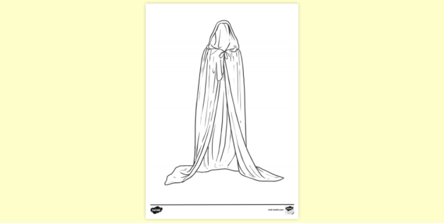 Hooded cape louring louring teacher made