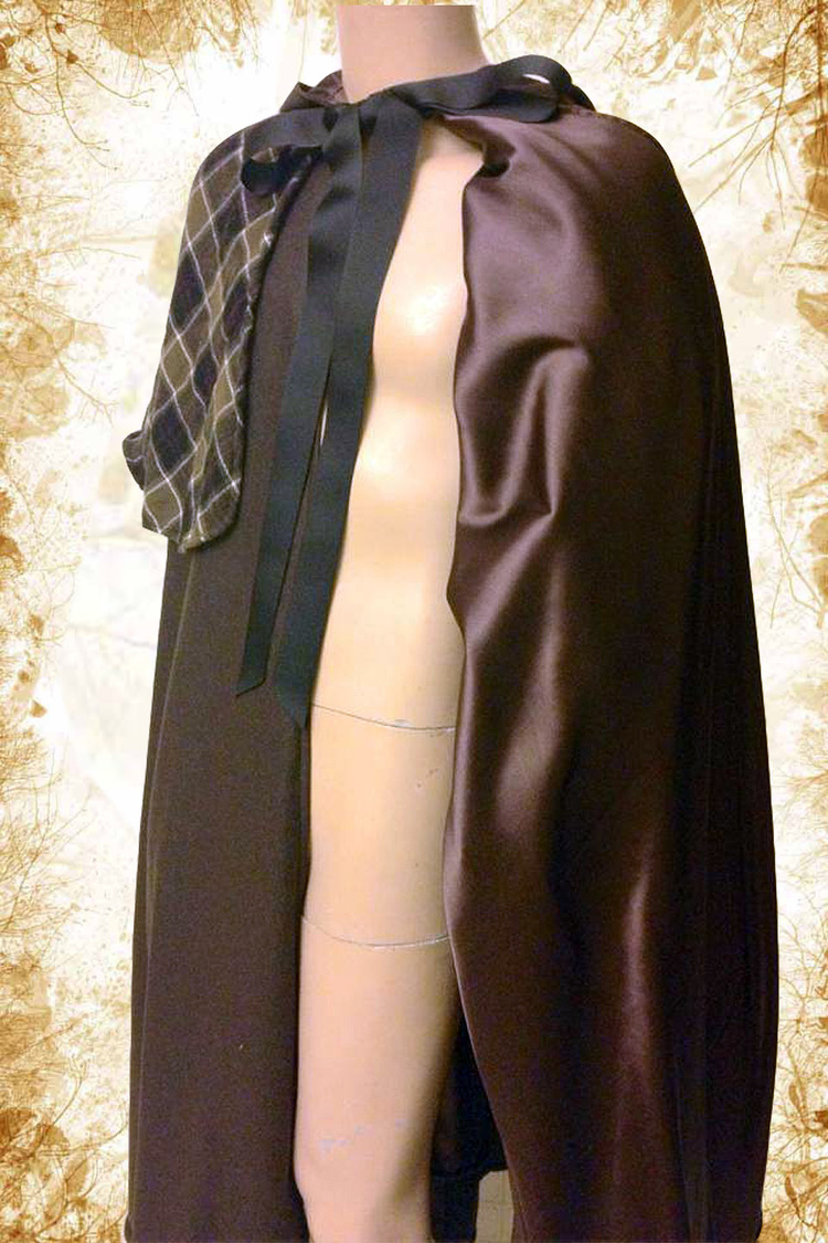 The wool cloak with capelet â pendragon costumes