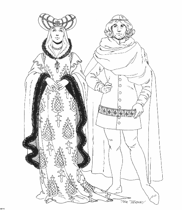 Cloaks seem to feature heavily as travelling clothes in western medieval fantasy but not so much greatcoats what clothes would you expect a trader or pilgrim wear on the roads of medieval