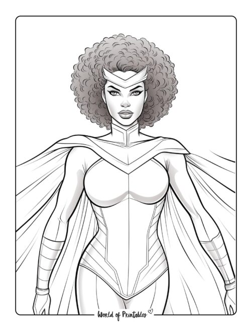 Hero coloring pages