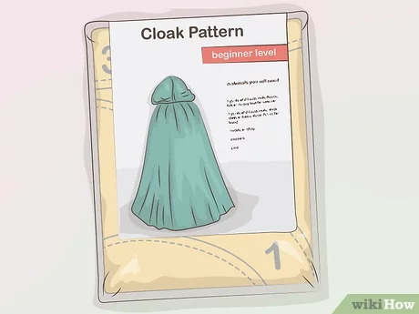 How to make a cloak simple step