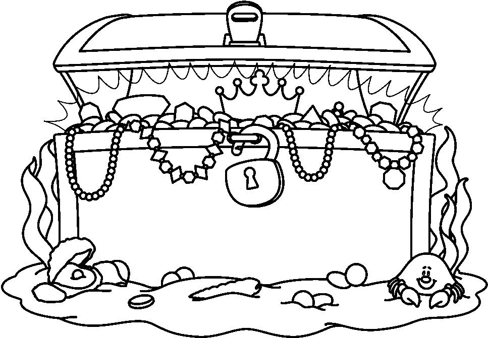 Where the world is gods treasure hidden christ easy bullet board with world â treasure chest clipart black and white cartoon under the sea drawgs