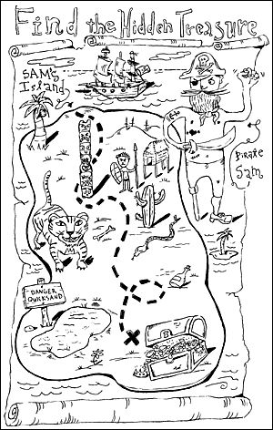 Hidden treasure bible story