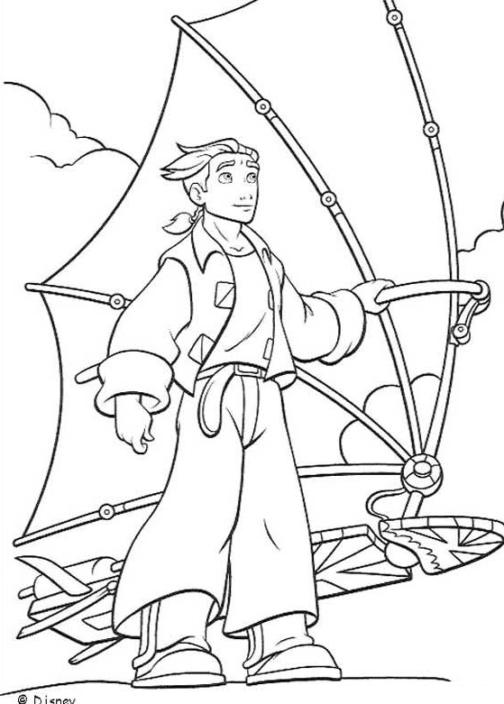 Treasure planet coloring pages printable for free download