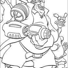 Treasure planet coloring book pages