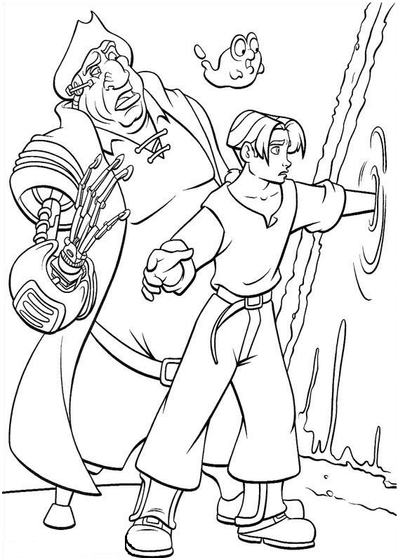 Treasure planet coloring pages printable for free download