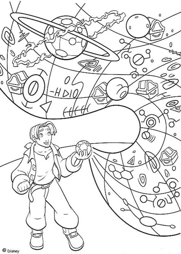 Treasure planet coloring pages