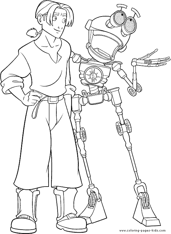 Treasure planet coloring pages