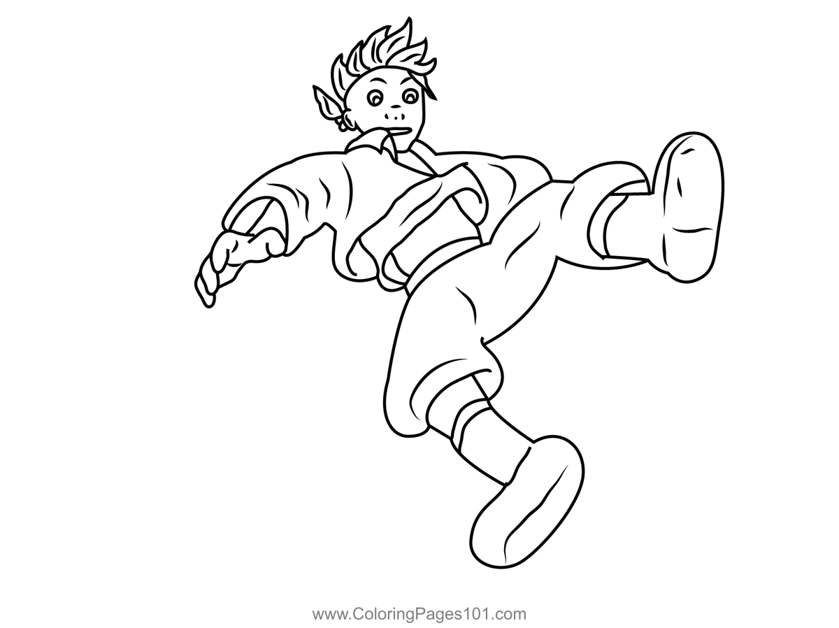 Treasure planet coloring page for kids