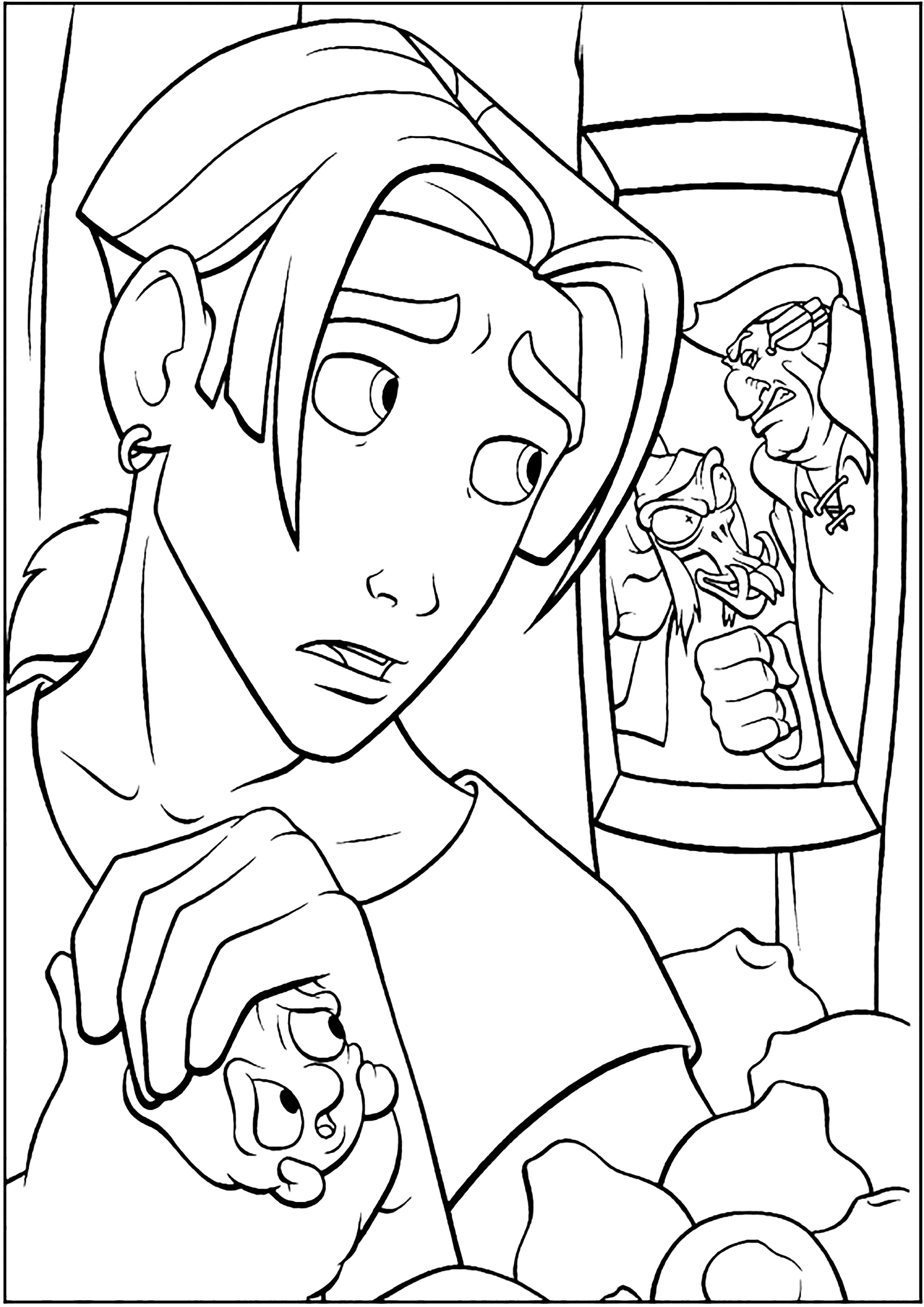 Treasure pla jim hawkins and mr arrow