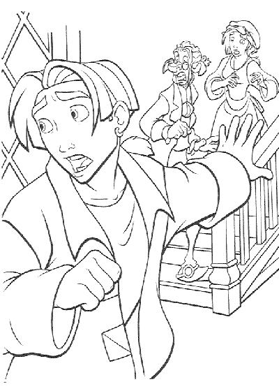 Drawings to color of the treasure planet disney movie