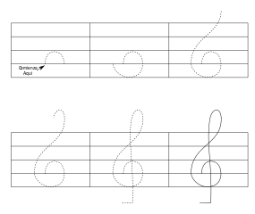 Filetreble clef drawsvg