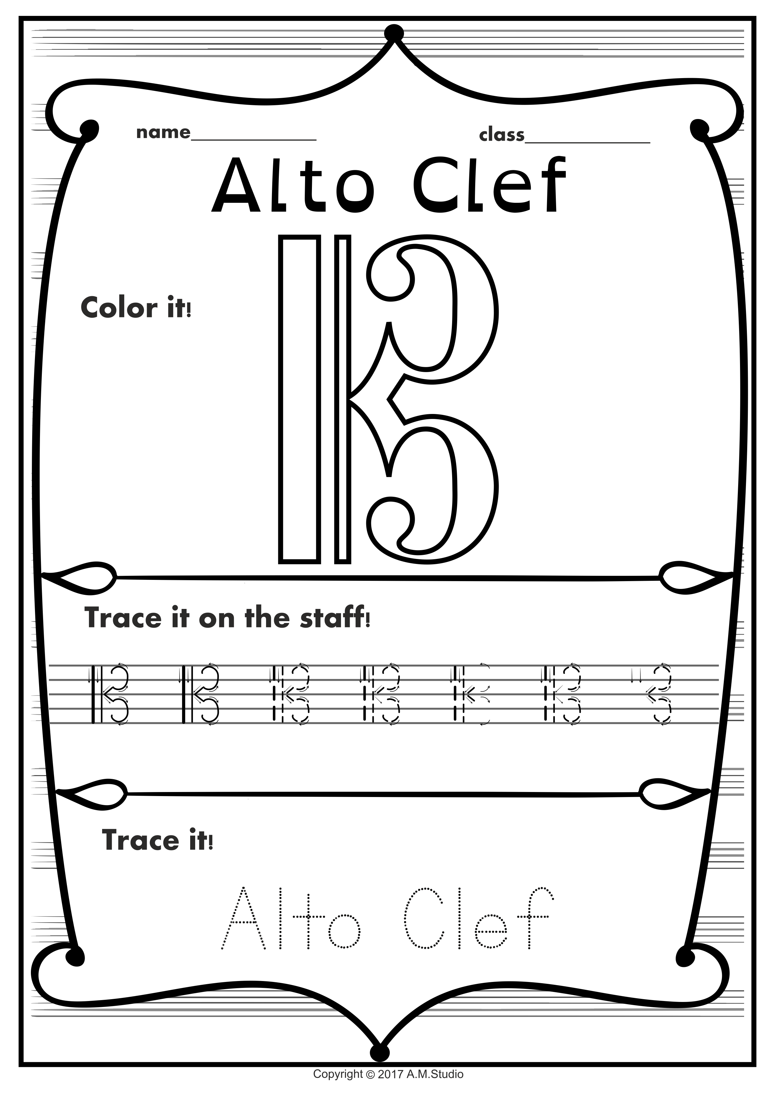 Music tracing worksheets notes rests and symbols made by teachers