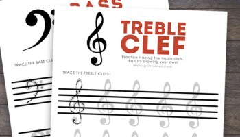 Free printable music notes worksheets