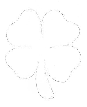 Repasar puntos st patrick patron de arte de cuerda arte con hilos y clavos hojas para dibujar