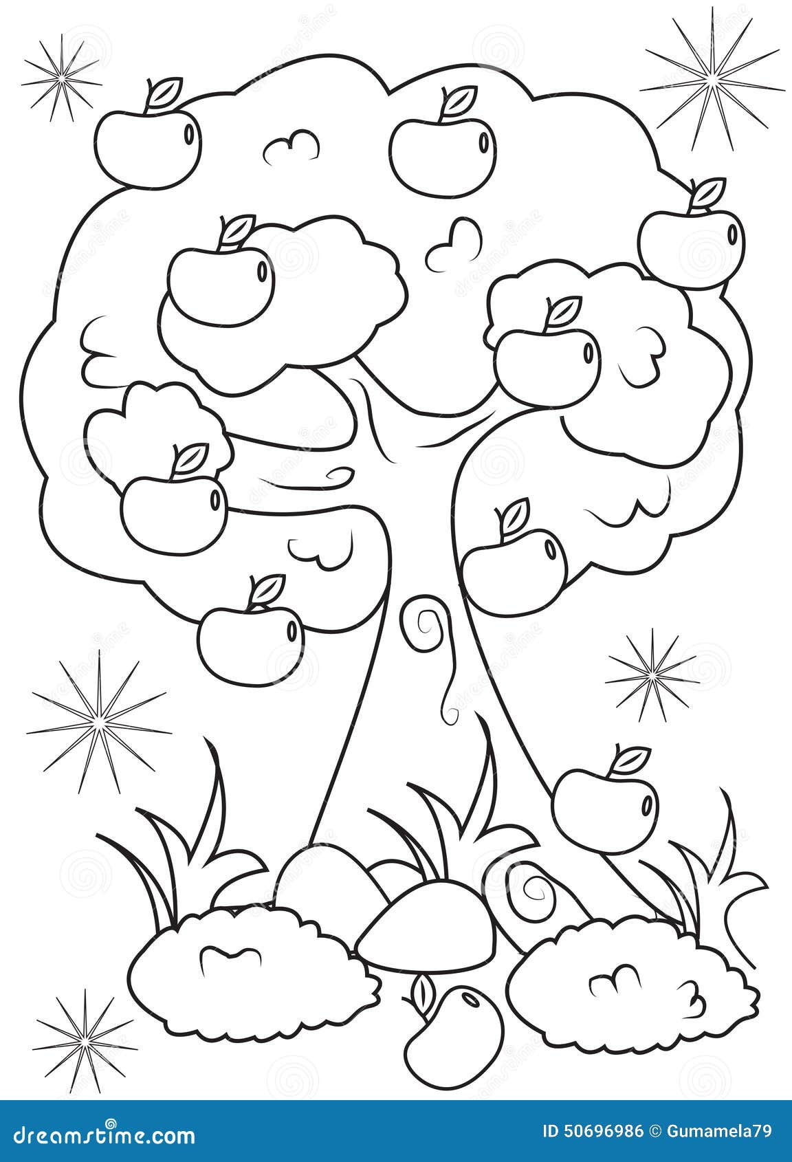 Tree branches coloring page stock illustrations â tree branches coloring page stock illustrations vectors clipart