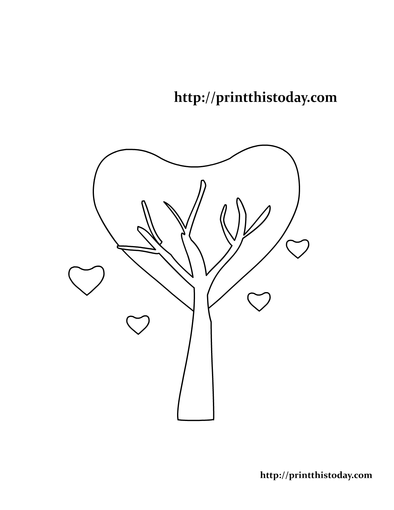 Free printable valentine coloring pages