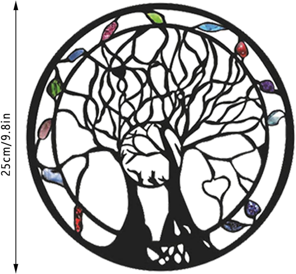 Metal wall art pictures tree of life wall decoration tree of life wall decoration home decor living room bedroom kitchen cafe office x cm home kitchen