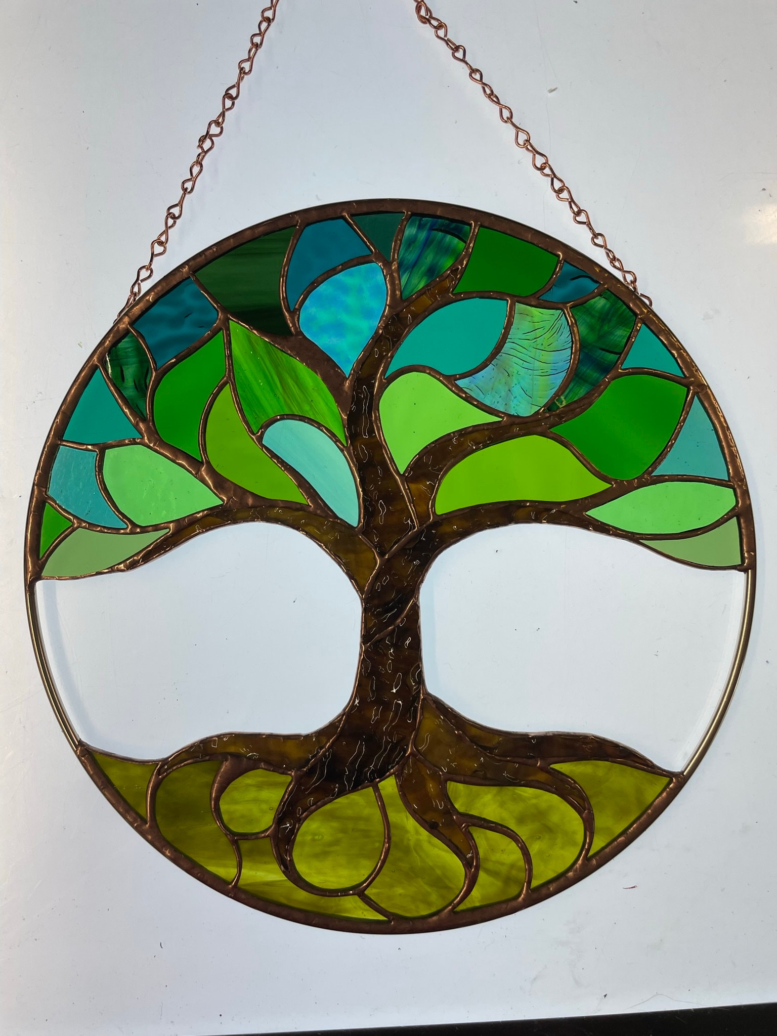Tree of life stained glass pattern pdf jpg svg png and psd digital file stained glass tree suncatcher digital pattern