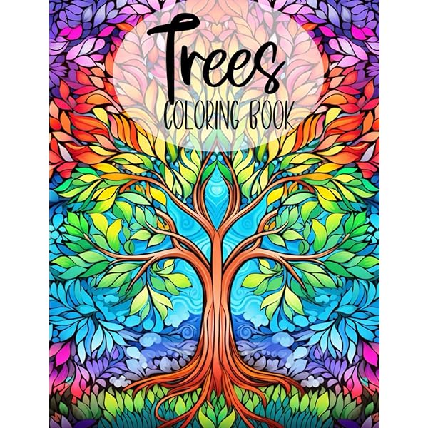 The tree of life a coloring journey coloring books for adults sageleaf cynthia books