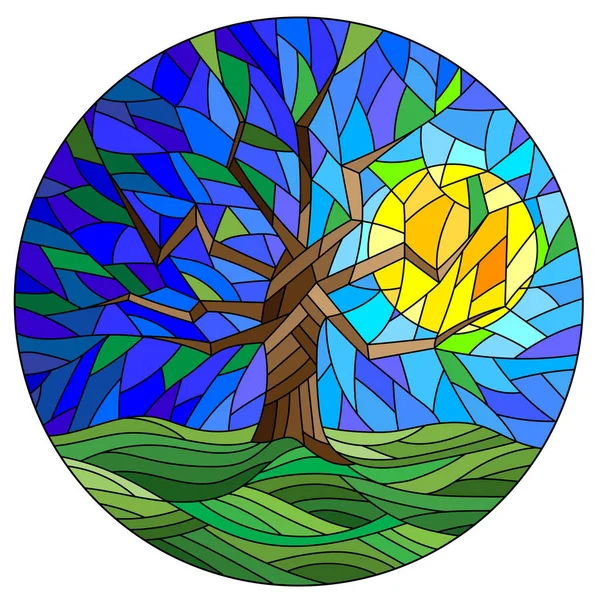 Circle tree coloring stock photos royalty free circle tree coloring images