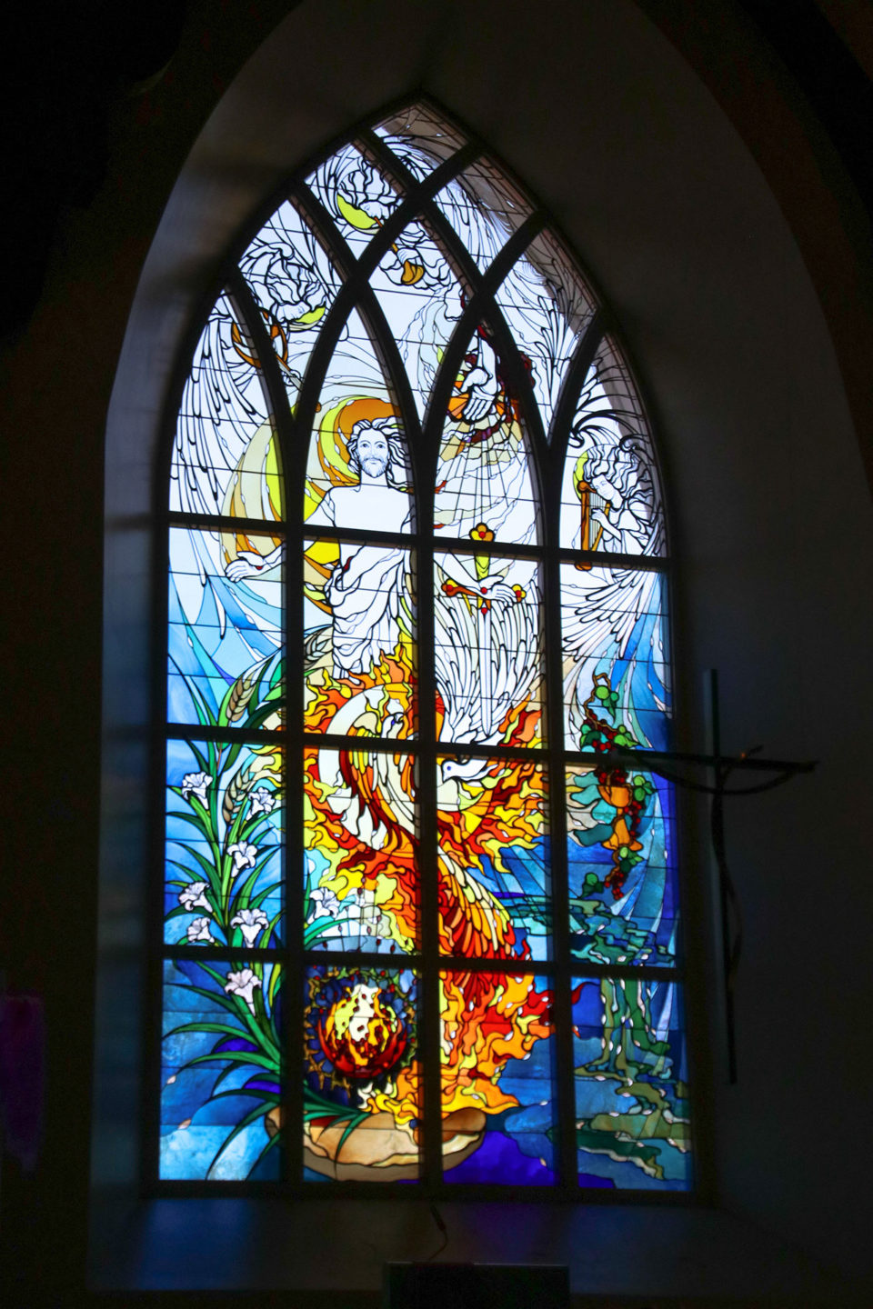 Chapel stained glass