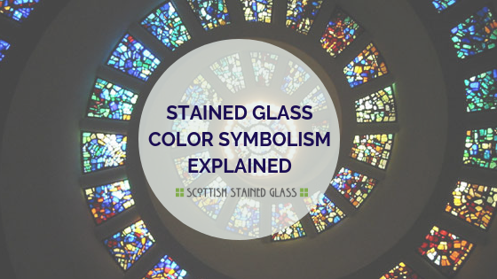 Scottish stained glasssymbolism behind stained glass color in churches scottish stained glass
