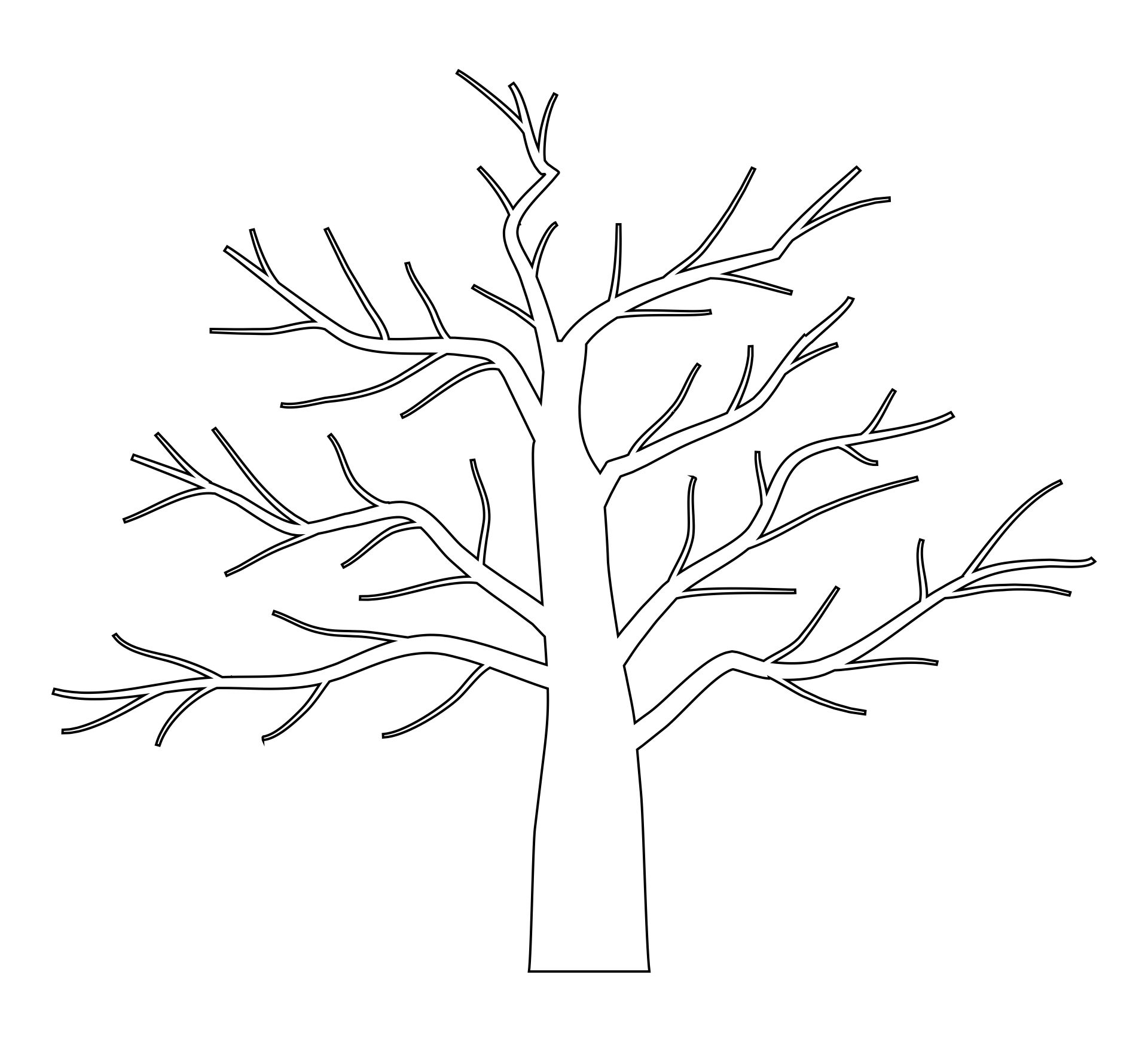 Best tree trunk pattern printable pdf for free at