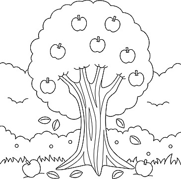 Tree trunks coloring page png transparent images free download vector files