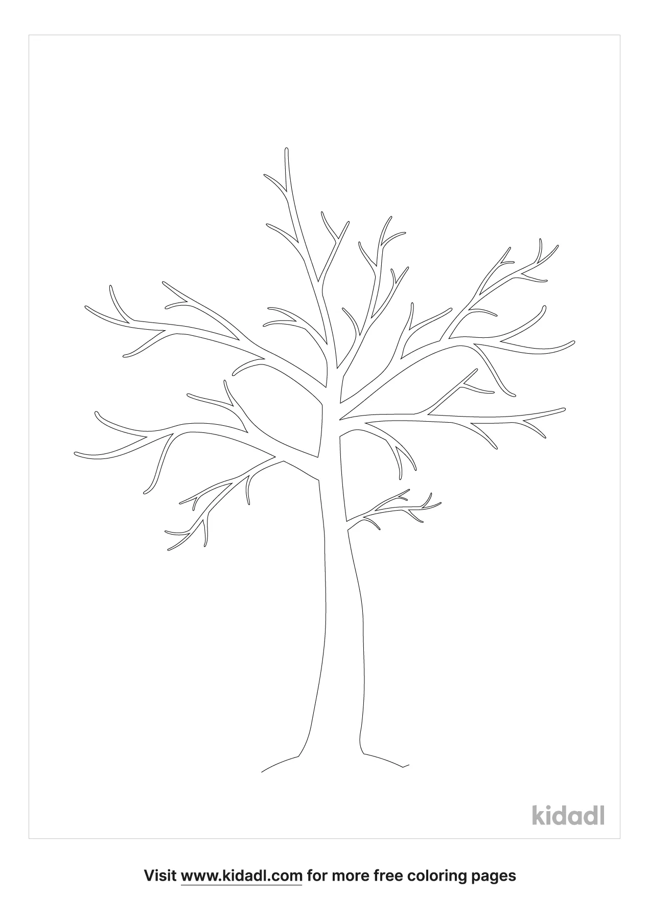Free tree trunk coloring page coloring page printables