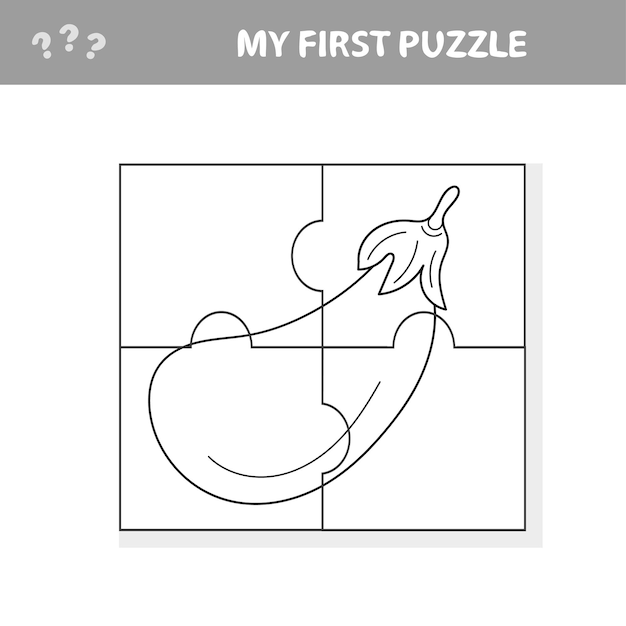 Premium vector puzzle tree design