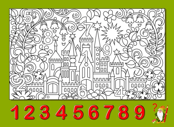 Find differences illustration christmas tree logic puzzle game children adults stock vector by nataljacernecka
