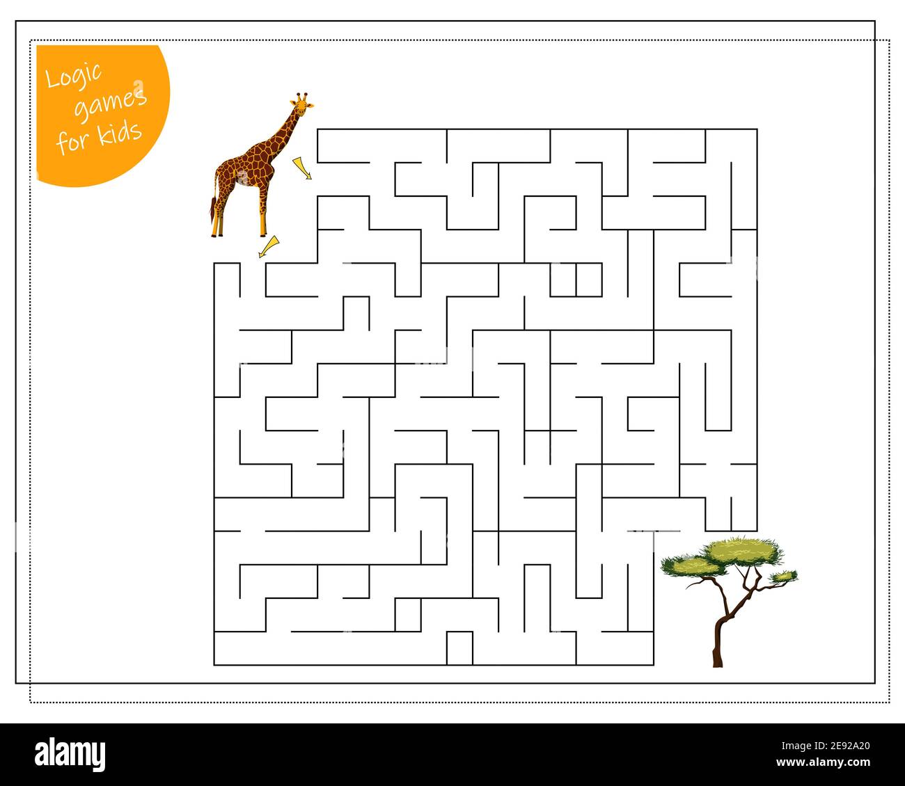 Maze puzzle for kids hi