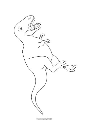 Dinosaur coloring pages